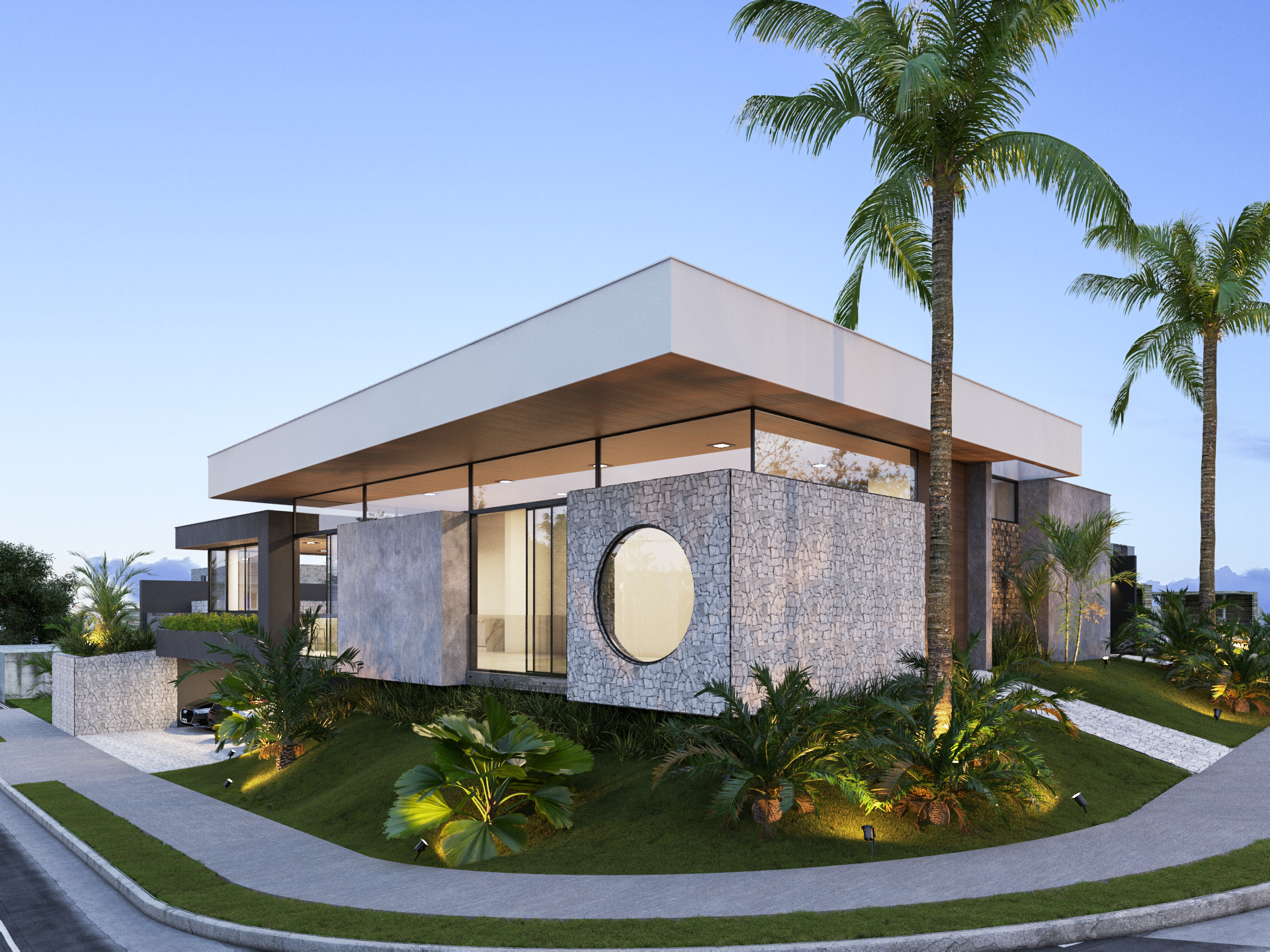 Arquitetura residencial de alto padrão - GOAH Arquitetura